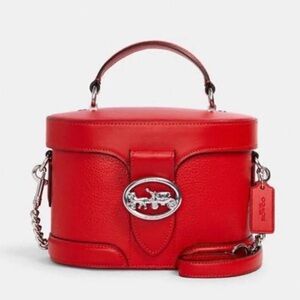 EUC Coach Georgie Gem Red crossbody bag